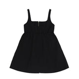 PIV'VEE Sleeveless Dress - Ebony Black