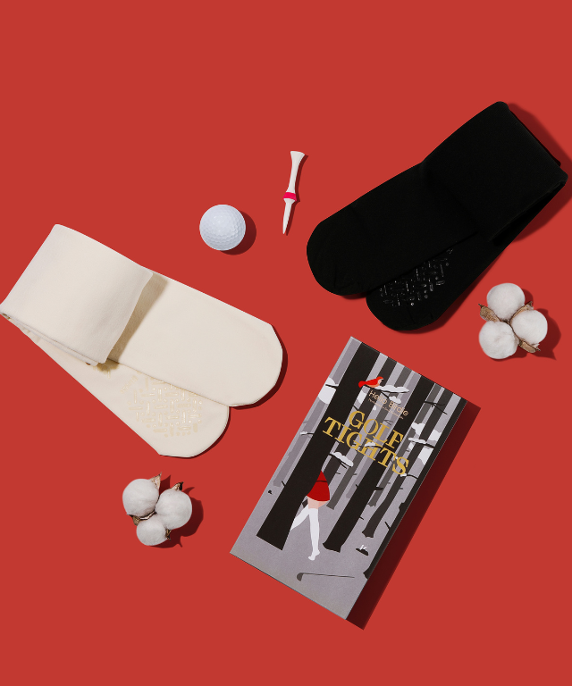 Hello Birdie Fleece Women's Golf UV protection Over Knee Stockings