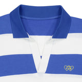 LE SONNET Stripe Pullover - Blue