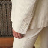 KUME STUDIO Iconic Fit Jacket - Ivory