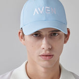 AVEN Bold Letter Logo Embroidered Ball Cap - Sky Blue