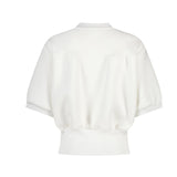 LE SONNET Soft Lovely Sporty Top - White