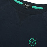 AVEN Small Logo Sweatshirt - Navy