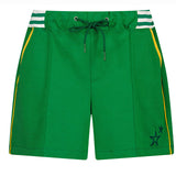 LE SONNET Retro mood Shorts - Green