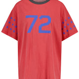 LE SONNET 72 Stars T-shirts - Red