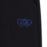 LE SONNET Two Hearts Sweatpants - Black