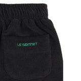 LE SONNET Button Shorts - Black