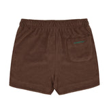 LE SONNET Button Shorts - Brown