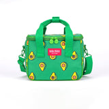 SNILLO STITCH Lunch Bag Shoulder Strap Avocado - Green