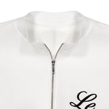 LE SONNET Soft Lovely Sporty Top - White
