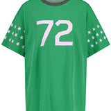 LE SONNET 72 Stars T-shirts - Green