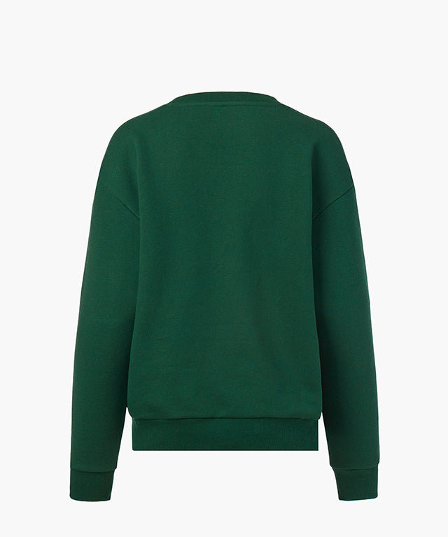 KUME STUDIO First Player Sweatshirt - Dark Green