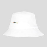 KANDINI Logo Bucket Hat - White