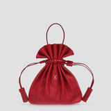 Lucky Pleats Crossbag - Lucky Red
