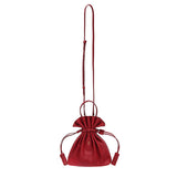 Lucky Pleats Crossbag - Lucky Red