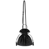 Lucky Pleats Crossbag M - Rich Black