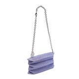 Lucky Pleats Knit Starry Mini Chain - Aquamarine