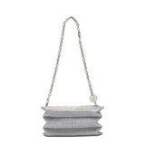 Lucky Pleats Knit Starry Mini Chain - Crystal