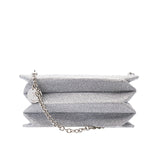 Lucky Pleats Knit Starry Mini Chain - Crystal