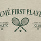 KUME STUDIO (MEN) First Player Half-Zip Up Sweatshirt - Oatmeal