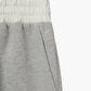 KUME STUDIO (MEN) Player Embroidered Sweatshorts - Melange Grey