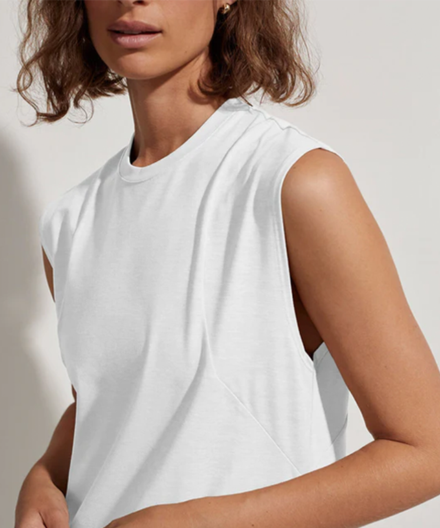 VARLEY Naples Dress - White
