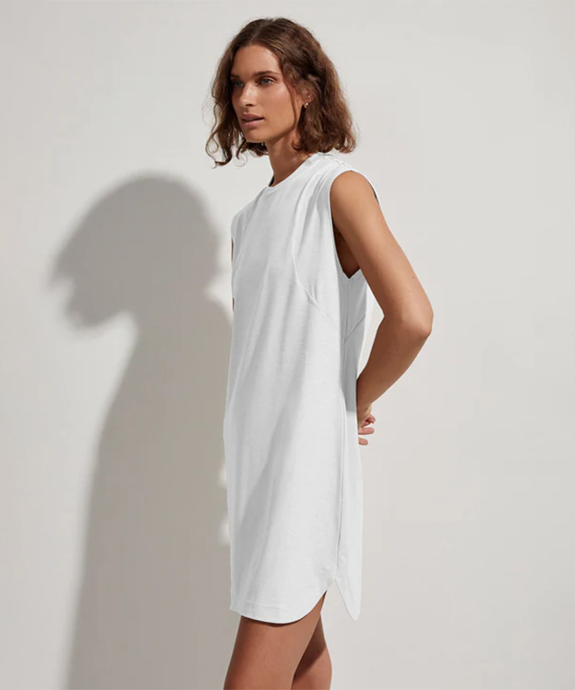 VARLEY Naples Dress - White