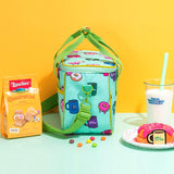 SNILLO STITCH Lunch Bag Shoulder Strap Donut - Mint