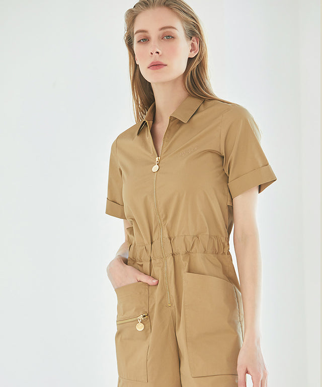 MYCL Golden Zip-up JPS - Beige
