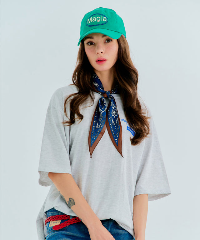 MAGIA Ethnic Scarf - Blue