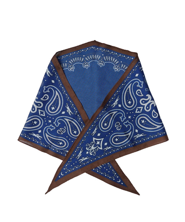 MAGIA Ethnic Scarf - Blue