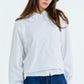MAGIA White Gray Sweatshirt