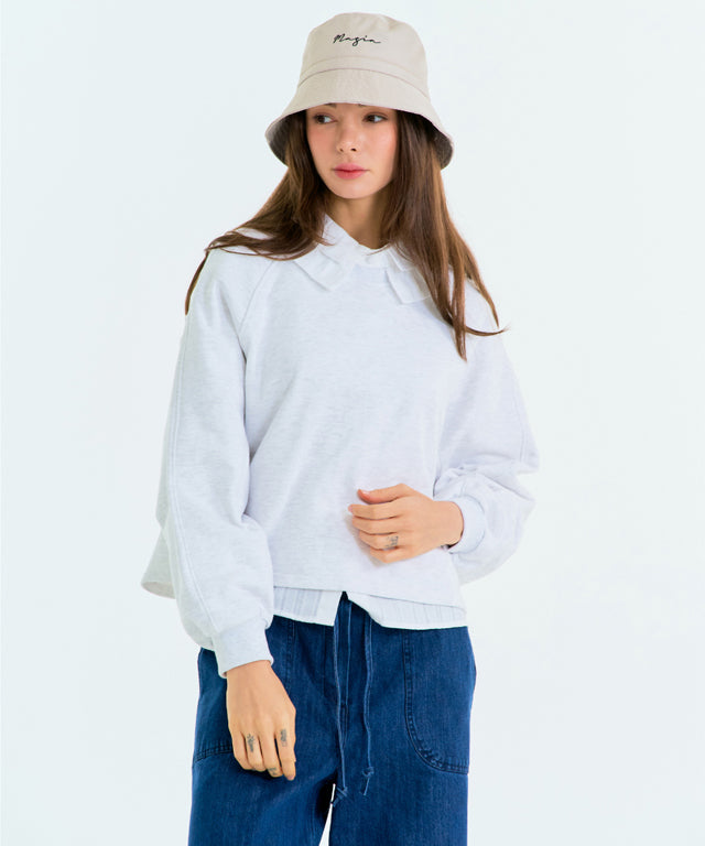 MAGIA White Gray Sweatshirt
