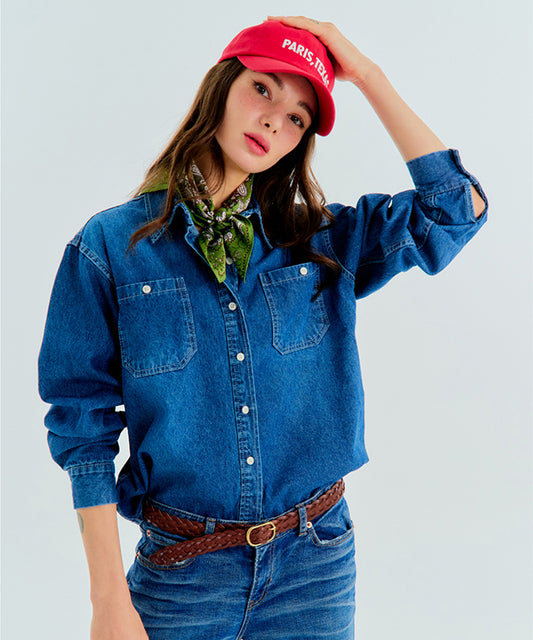 MAGIA OOTD Denim Shirt