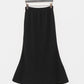 N9 Lecentz Cape Skirt + Belt - Black
