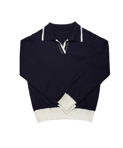MAGIA Pocket Knit - Navy