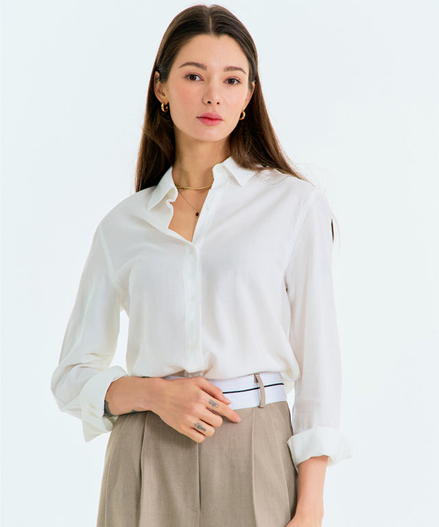 MAGIA Standard Shirt - White – Sokim Mode