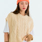 MAGIA Twist Vest - Beige