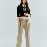 MAGIA Two Tone Knit - Black