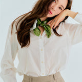 MAGIA Frilled Blouse - Ivory
